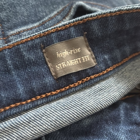 Judith March High Rise straight fit distressed Jeans size 7/27 - Picture 6 of 9